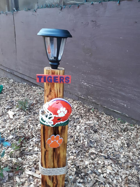 Large Clemson Post