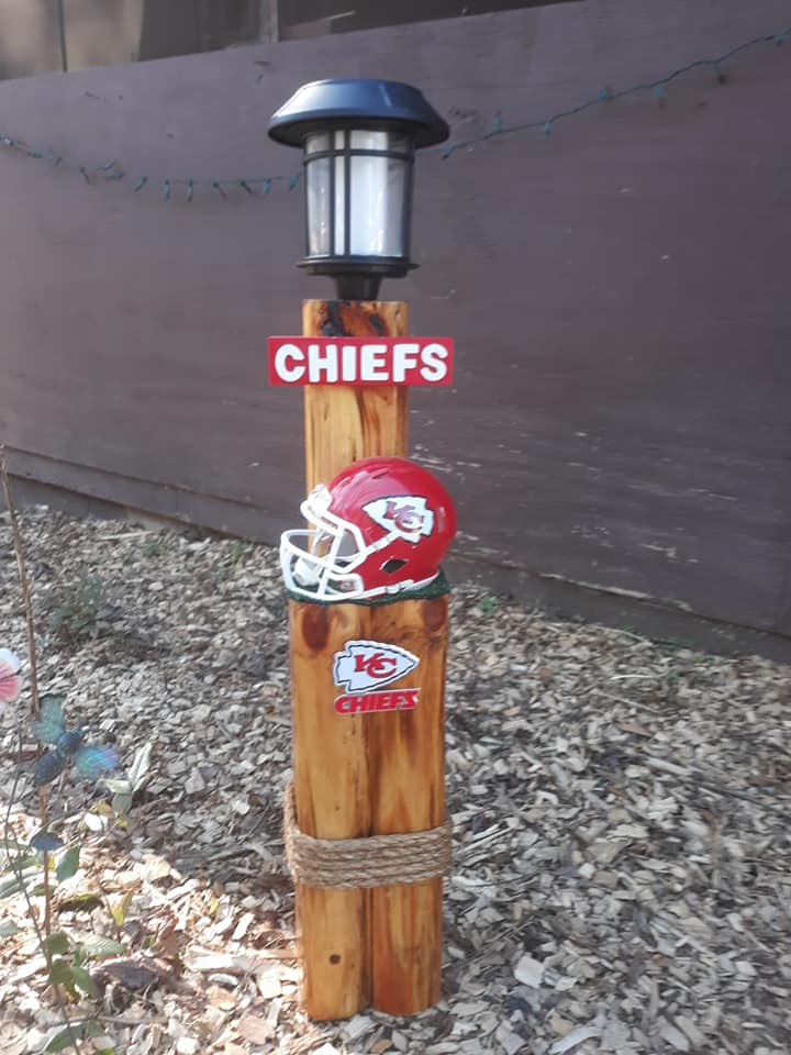 Large Kansas City Chiefs Post