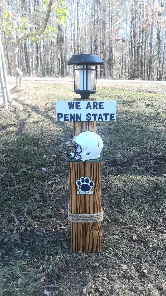 Large Penn State Lions Post