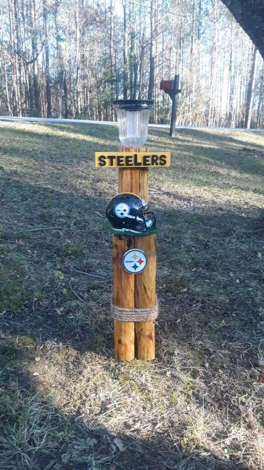 Large Pittsburgh Steelers Post